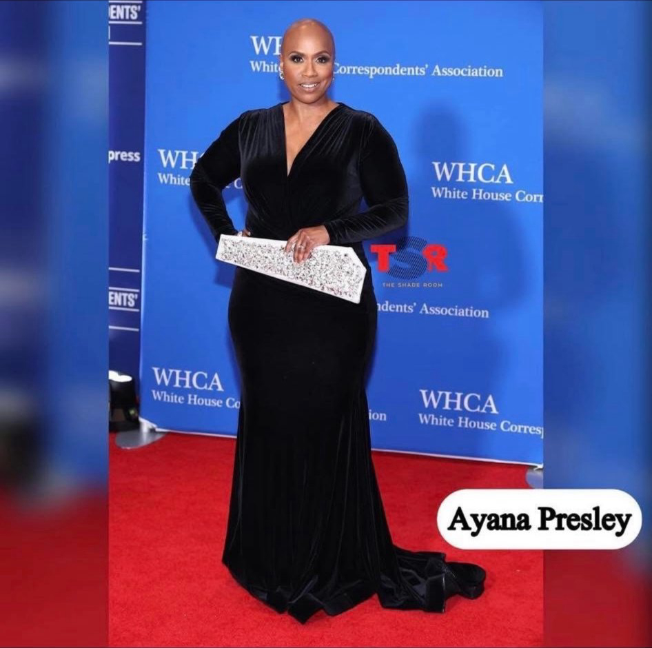 Ayana Presley at WHCA dinner